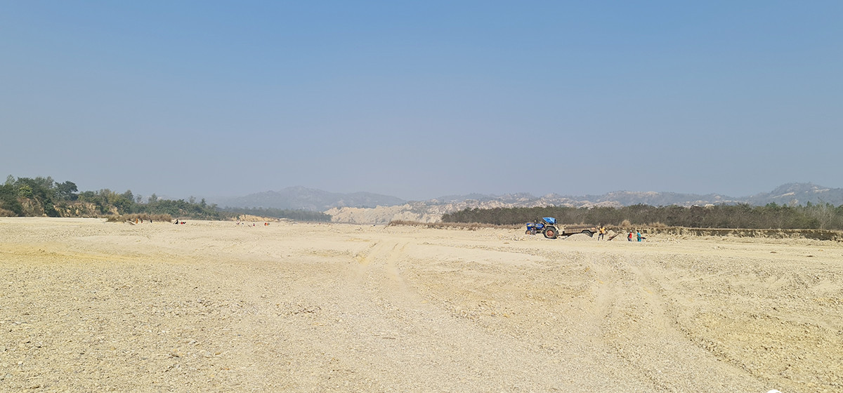 DAO halts illegal mining in Chure area