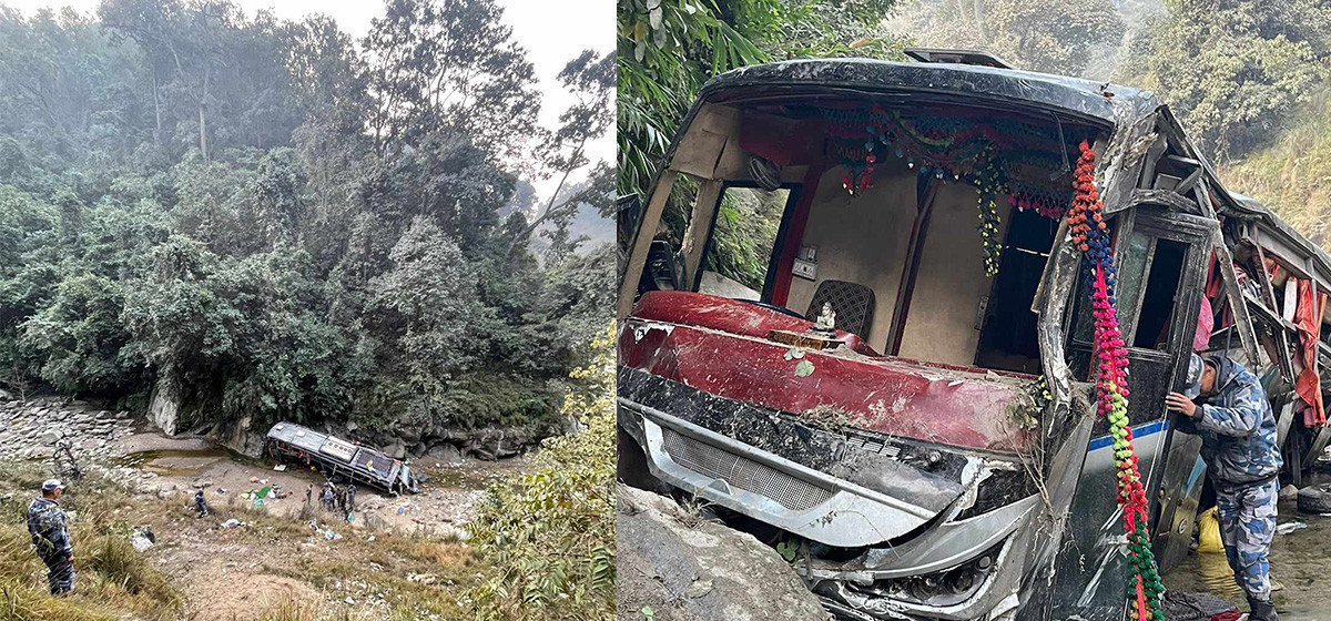 10 people killed, 30 others injured in road accident in Kapilvastu