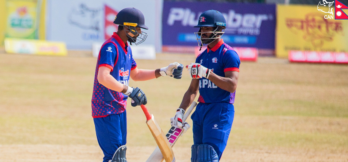 Nepal secures victory against Netherlands by 9 wickets
