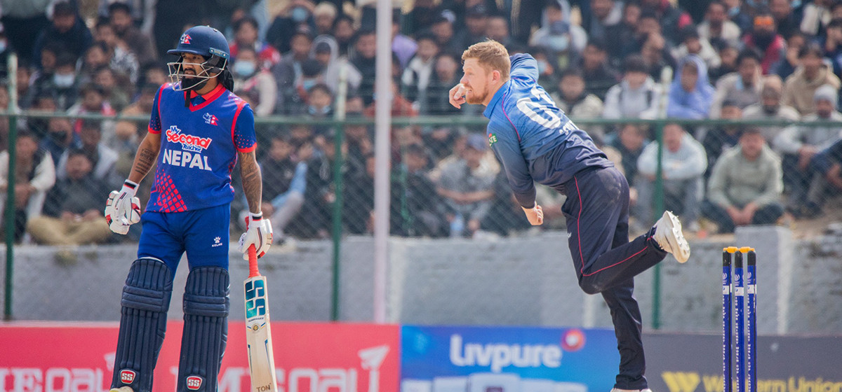 ICC CWC League 2 Nepal sets 169run target for Namibia myRepublica