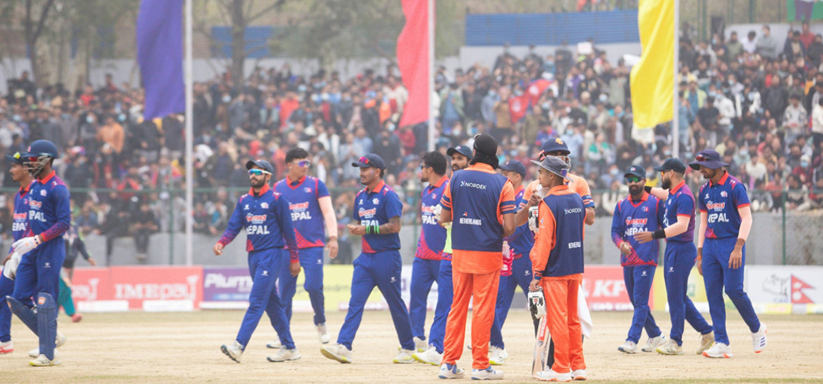 T20I Series: Netherlands sets a target of 121 runs for Nepal