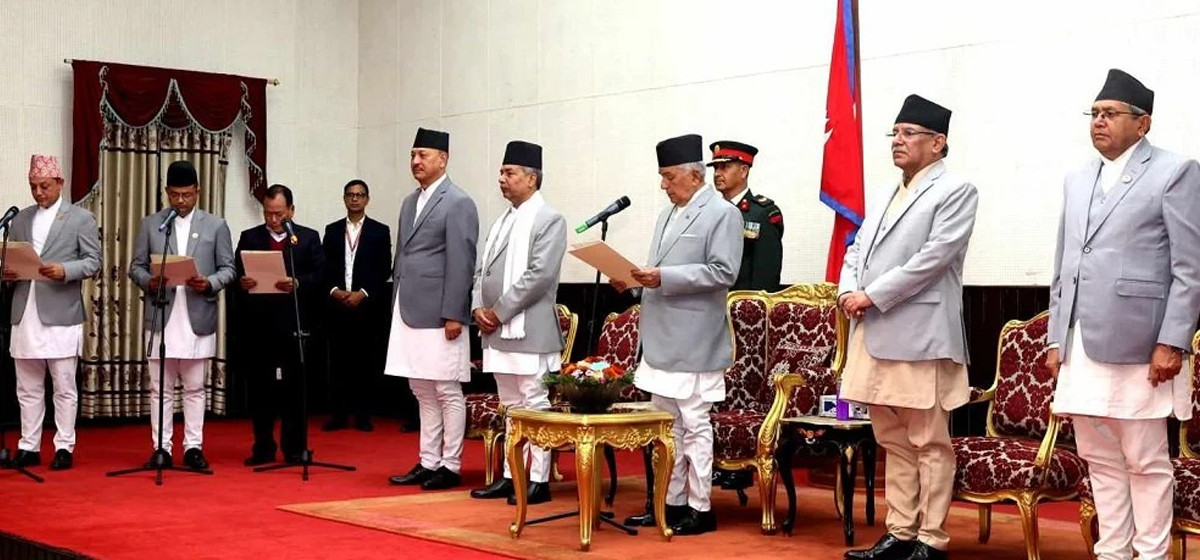 Three newly-elected ministers take oath of office and secrecy