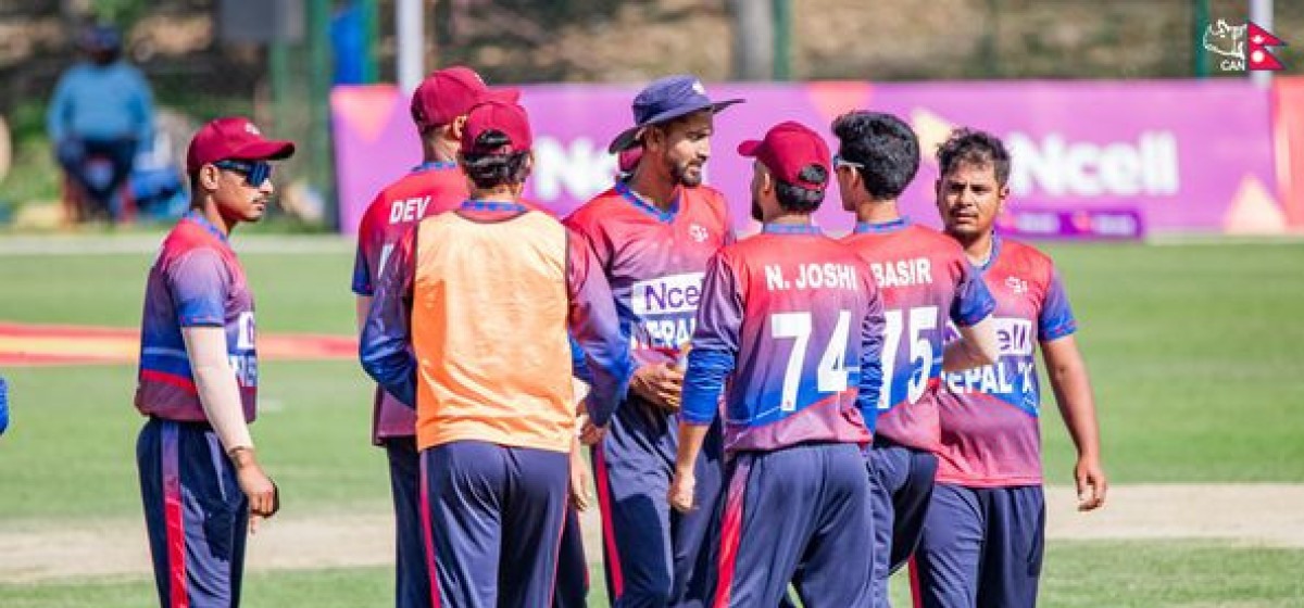 Nepal 'A' clinches thrilling victory over Ireland Wolves, avoids  clean sweep