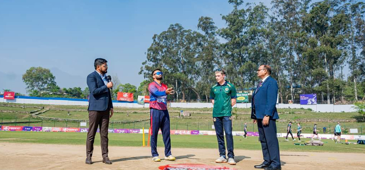 Nepal 'A' limits Ireland Wolves to 157 runs