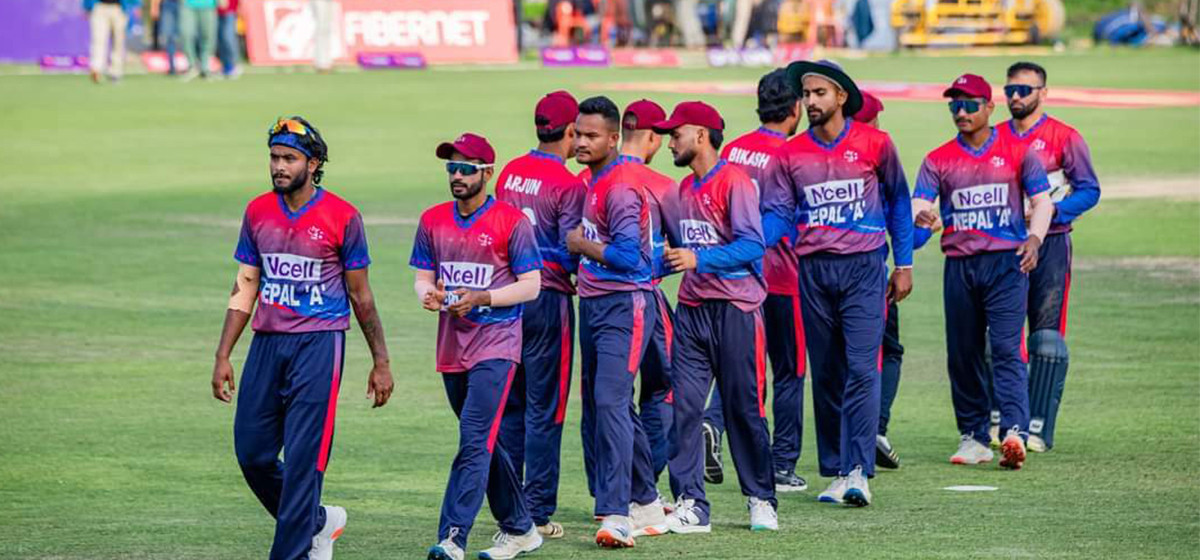Nepal 'A' lose to Ireland Wolves by 21 runs