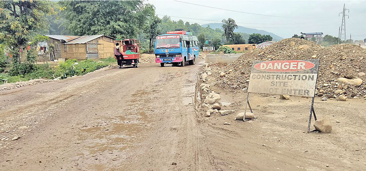 Construction of major road projects undertaken by Chinese companies faces inordinate delays