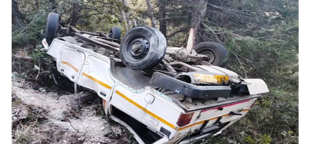 Five injured in jeep accident in Humla