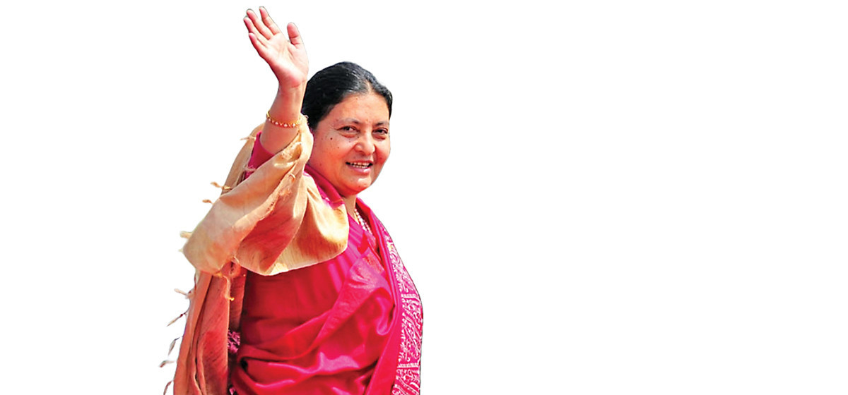 Is former President Bhandari returning to active politics or poised for a graceful exit?