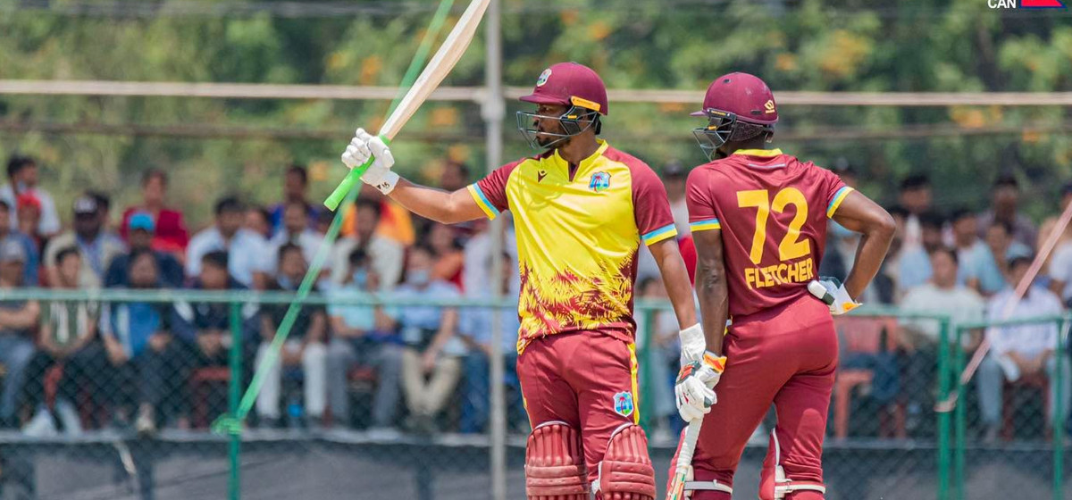 Fourth T20 match: West Indies ‘A’ set 210-run target for Nepal