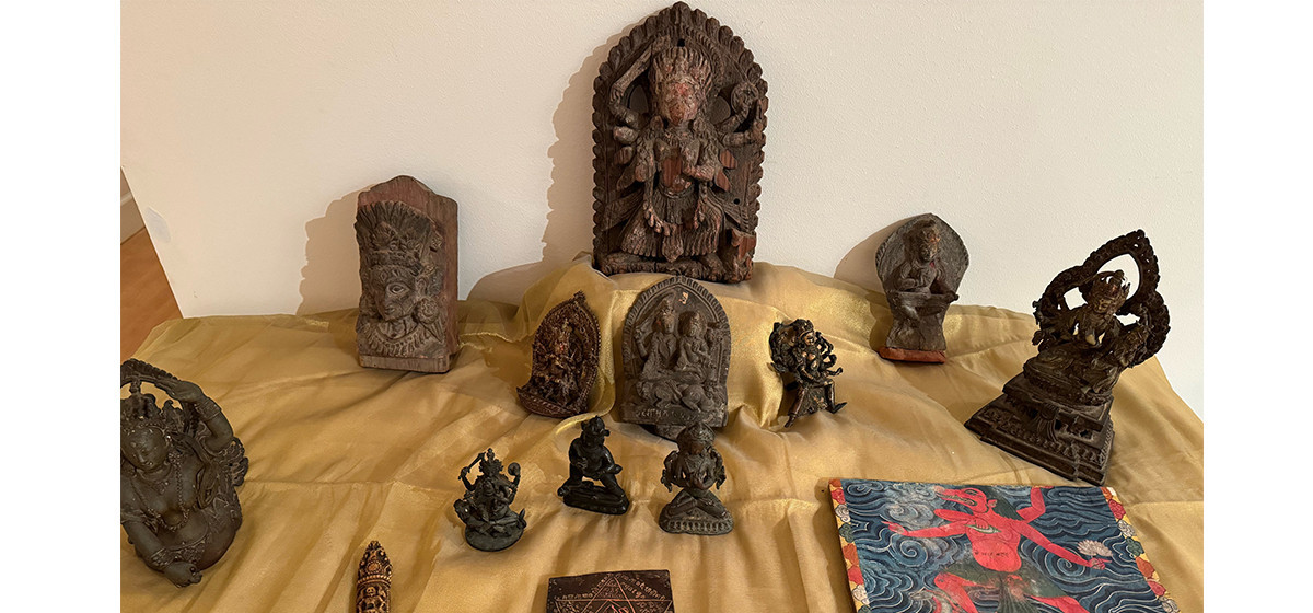 Nepali Embassy in Washington sends centuries-old 24 idols back to Nepal