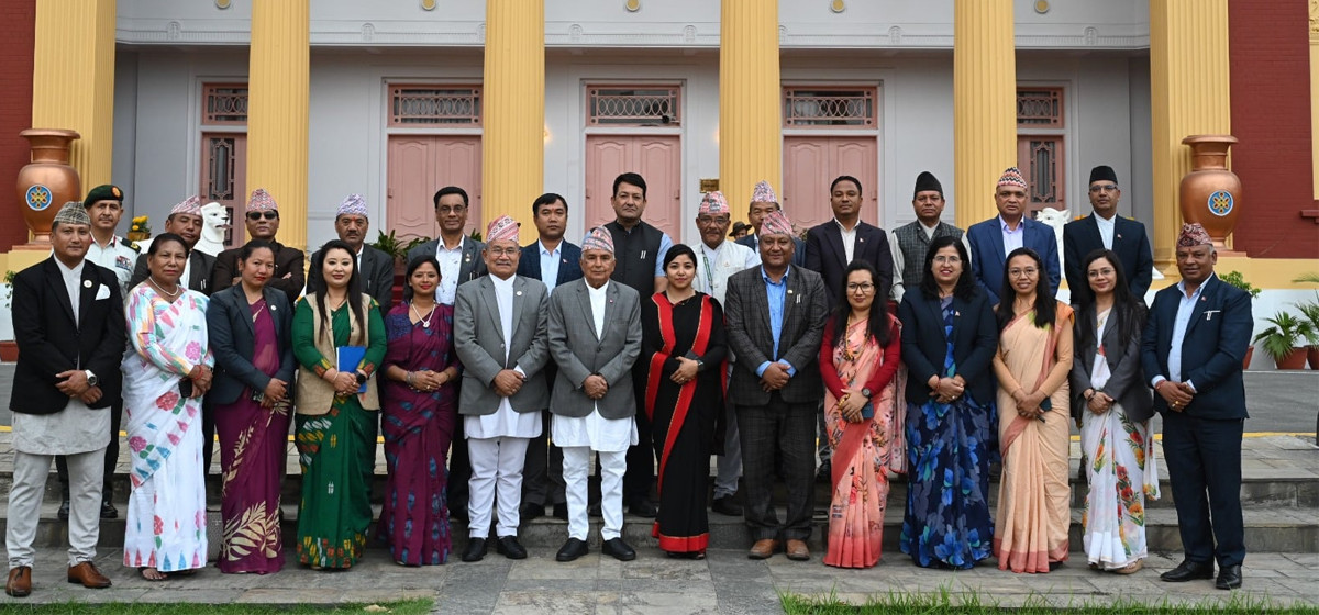 President Paudel stresses collective efforts for clean and green Kathmandu