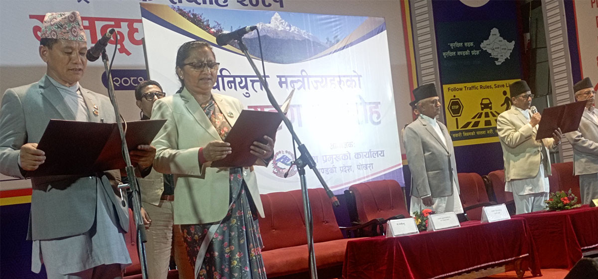 Chief Minister Adhikari inducts two new ministers in his cabinet