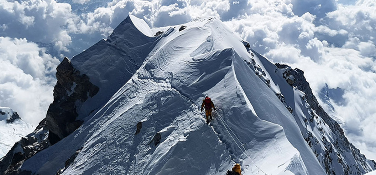 Two including one Nepali go missing during Mt Everest expedition