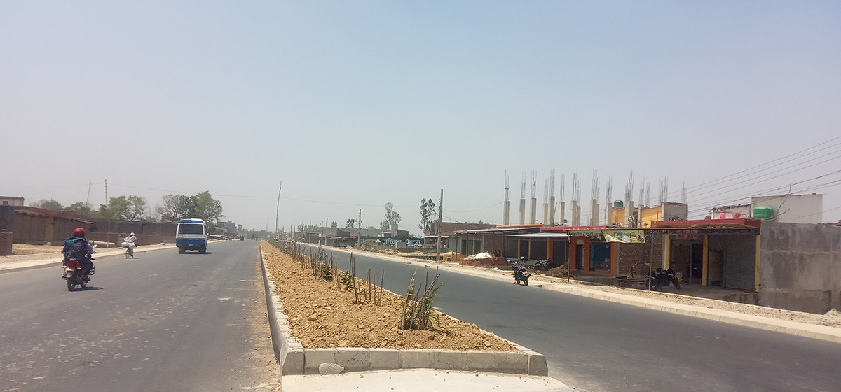 Nepalgunj-Gulariya road section: 65 percent of work completed