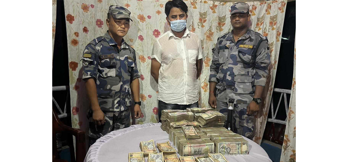 One arrested with over Rs 10 million undisclosed cash