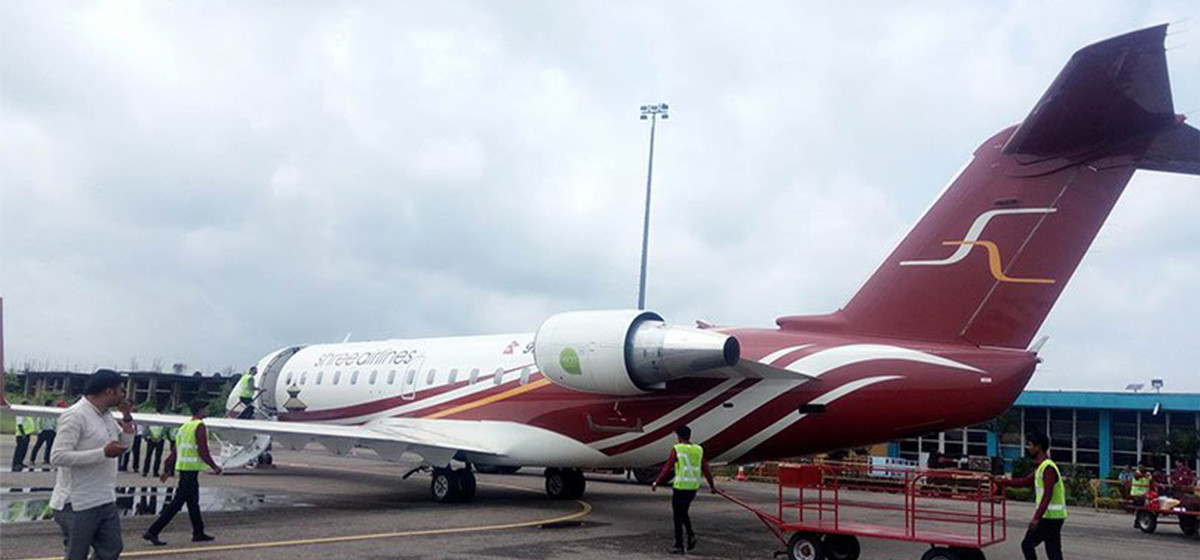 Shree Airlines plane that made an emergency landing resumes regular operations