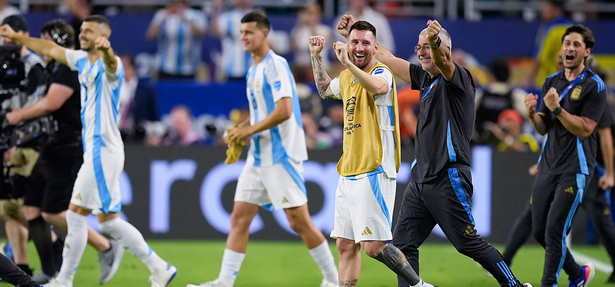 Argentina wins record 16th Copa America title, beats Colombia 1-0 after Messi gets hurt