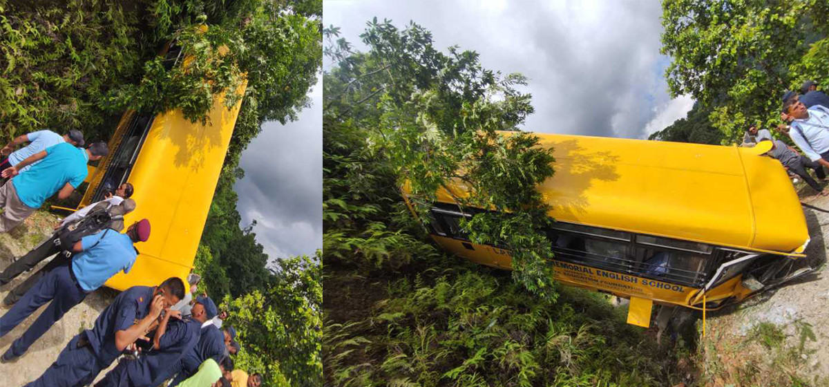 Pokhara school bus accident: Study committee determines brake failure caused accident