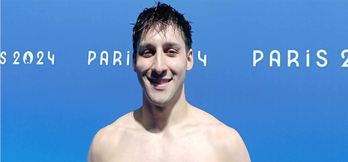 Nepali swimmer Alexander Shah sets new national record