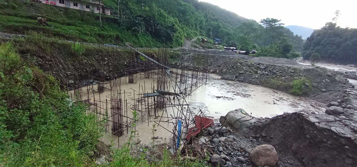 Flood sweeps away two workers of hydel project in Bhojpur