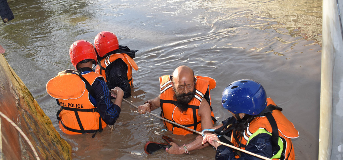 Flood in Hanumante: Various places in Bhaktapur impacted since midnight