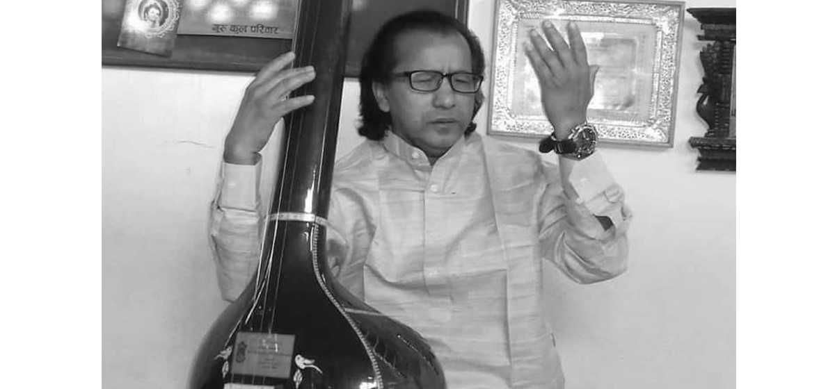 National flag flown at half-mast in Madhesh over demise of senior musician Kamat