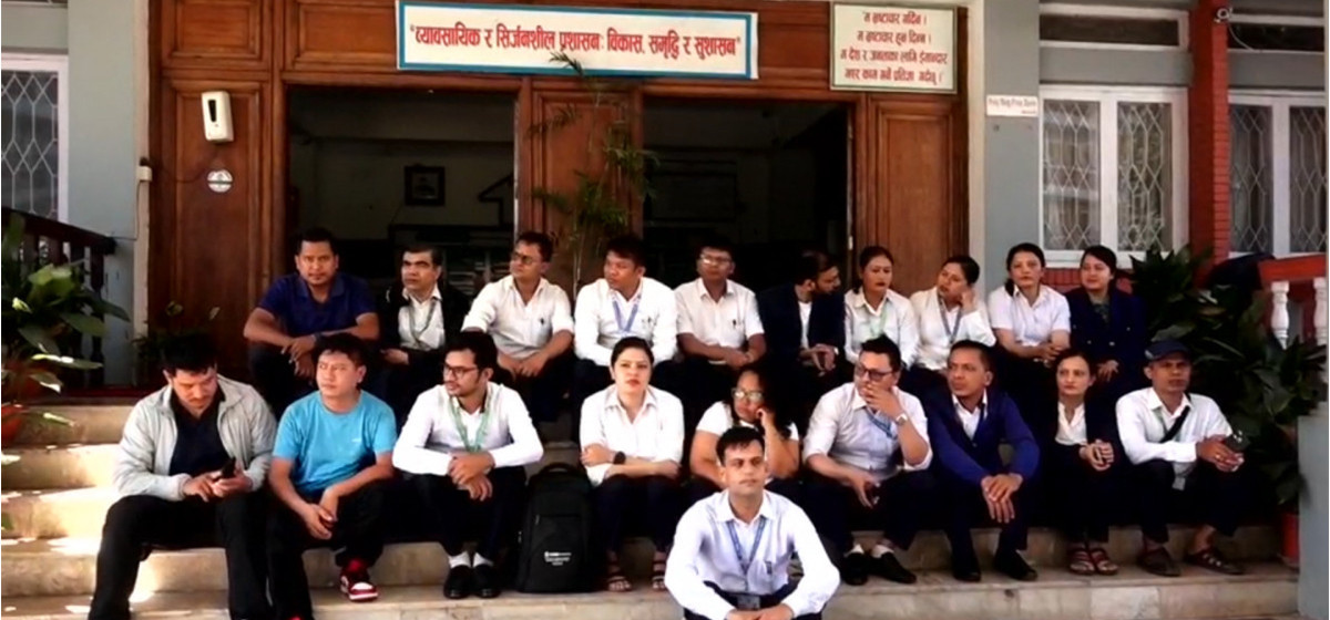 Employees of Ministry of Agriculture and Livestock Development continue their protest