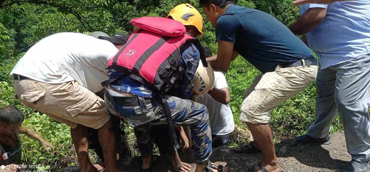 All those traveling on the Indian tourist bus that plunged into the Marsyangdi River found to be Indian nationals (With Name List)