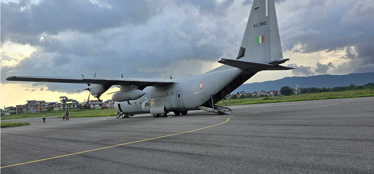 Bodies of those killed in Tanahun bus accident taken to India by an Indian Air Force plane