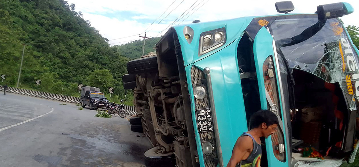 Those injured in Ghumaaune bus accident identified (with details)