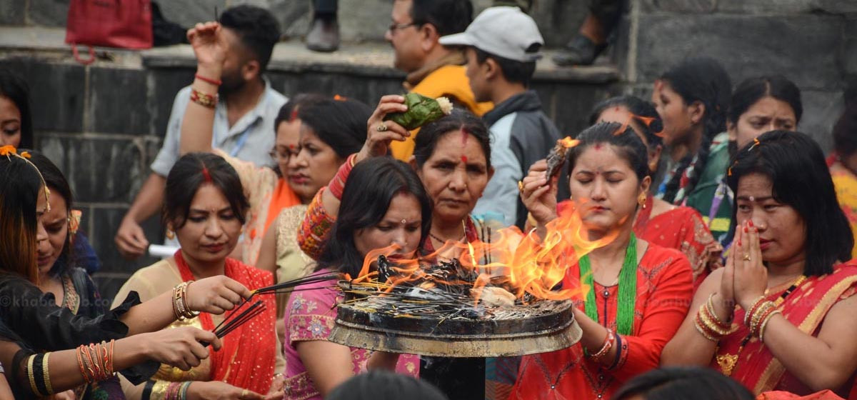 Teej festival being celebrated today