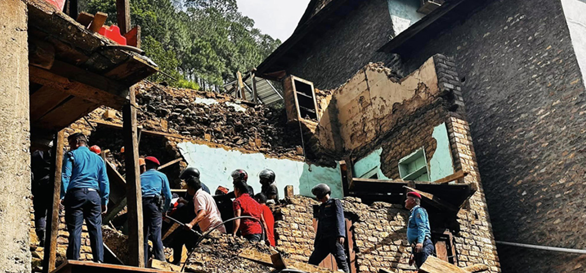 One dead, 11 injured in Baglung after house collapses during demolition