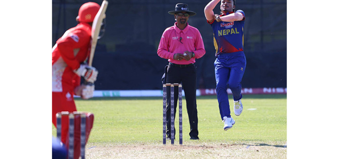 Nepal suffers bitter loss to Canada as batting collapses