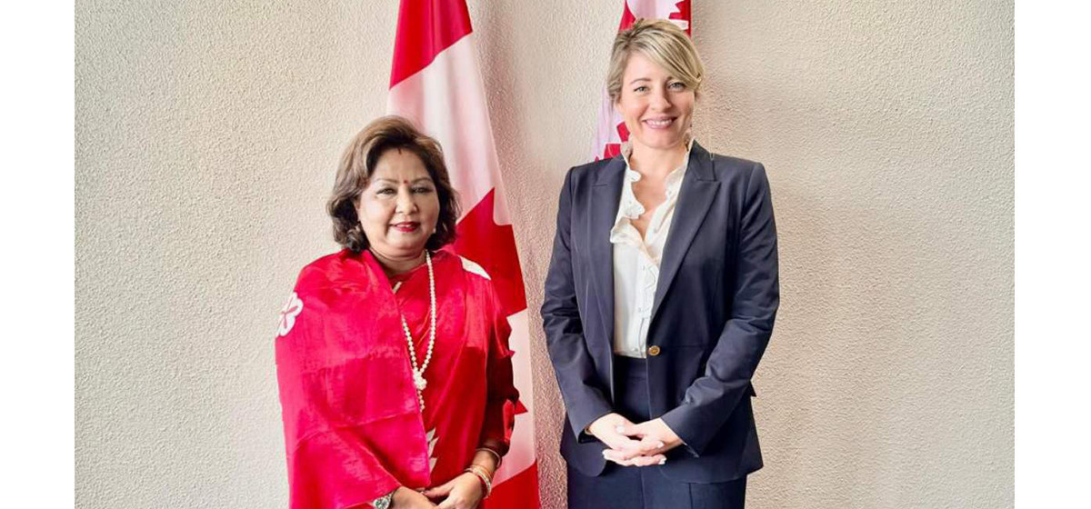 Minister Rana urges Canada to establish embassy in Nepal