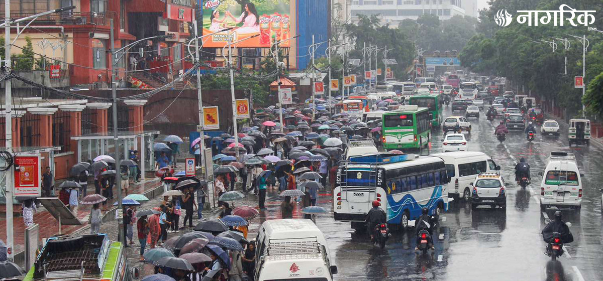 Prolonged monsoon may bring a muddy Dashain