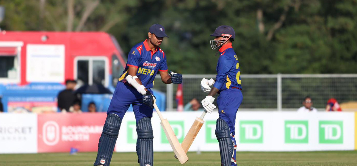 Nepal faces second consecutive defeat against Canada in ICC World Cup League-2