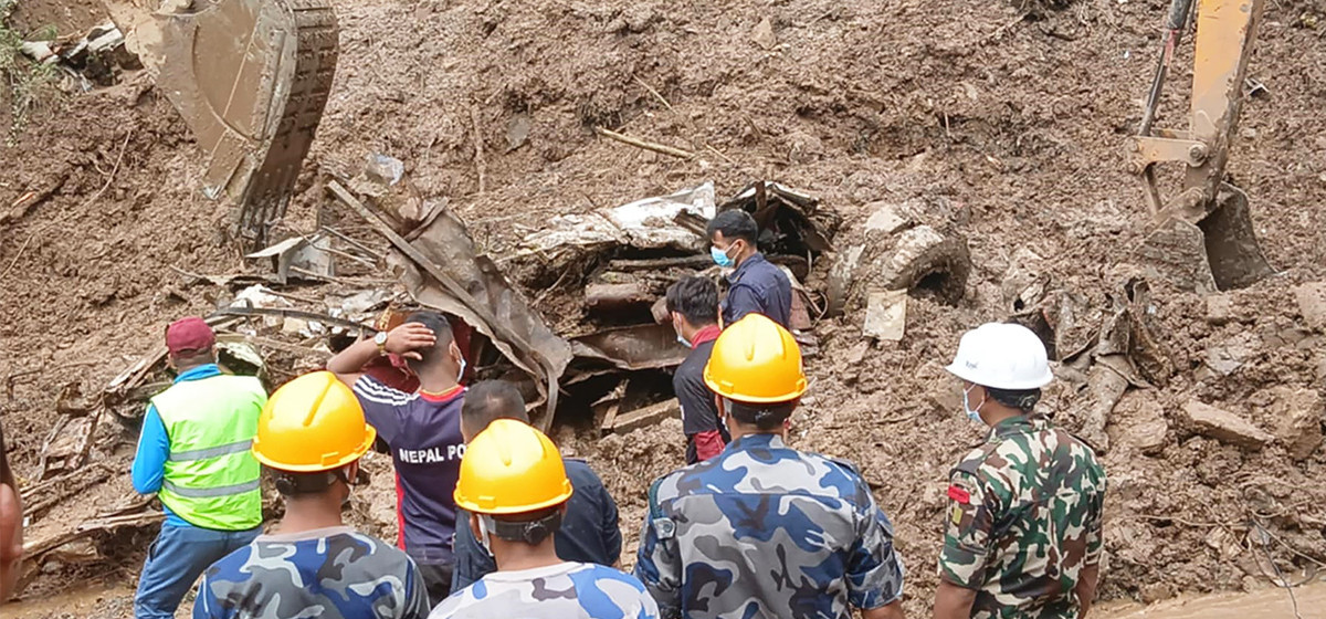 Death toll from landslide and flood reach 217 with 28 others still missing