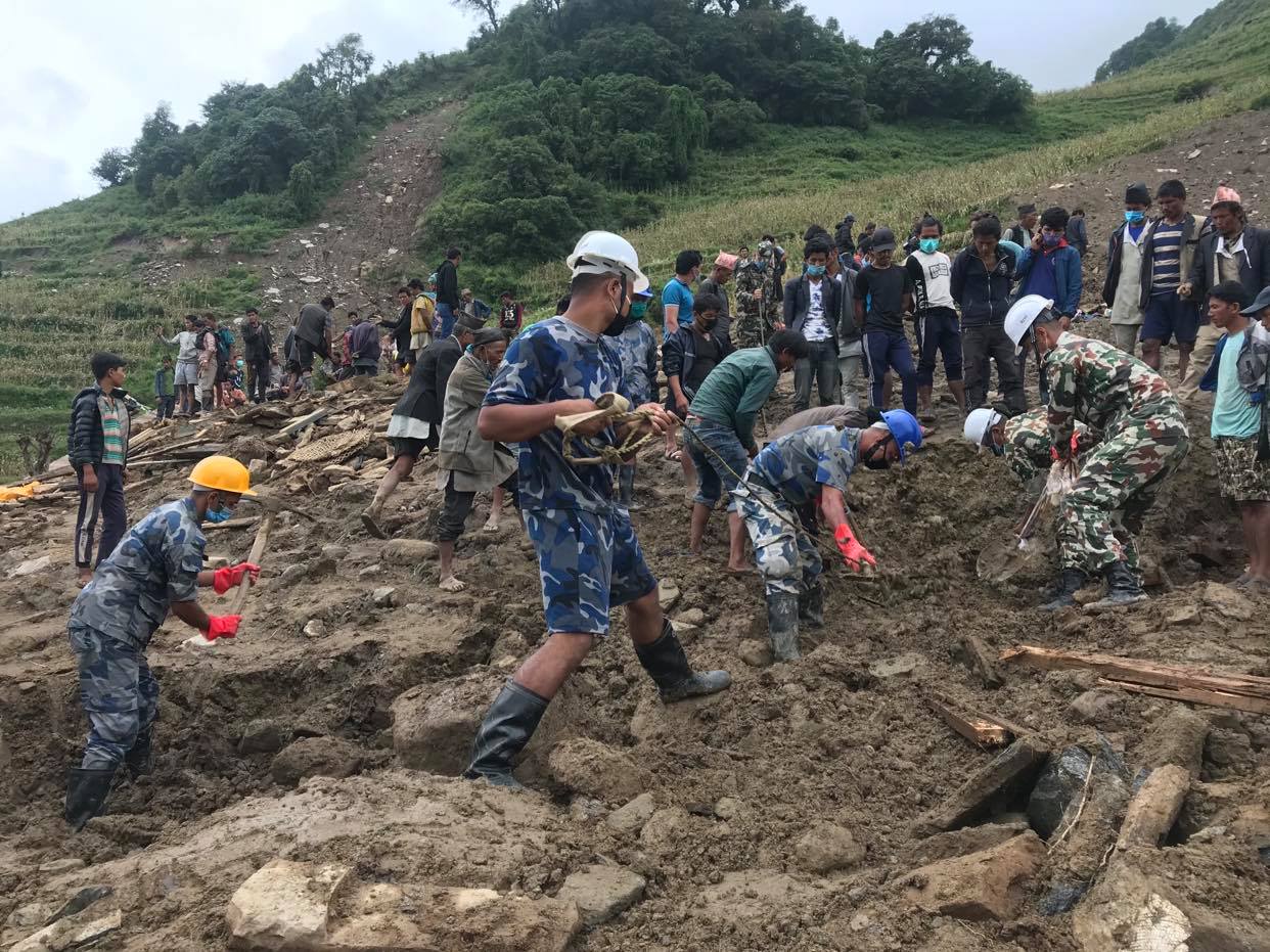 19 dead bodies recovered from Lidi Landslide so far