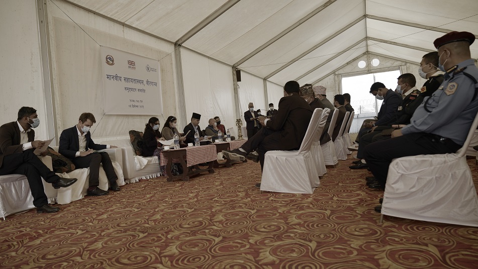 New humanitarian staging area in Birgunj inaugurated with UKAID support