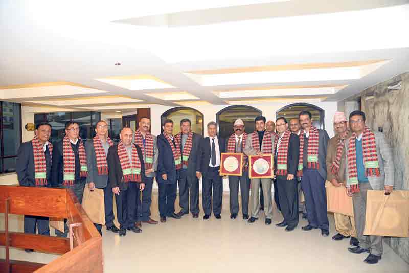 Nabil Bank felicitates staffers