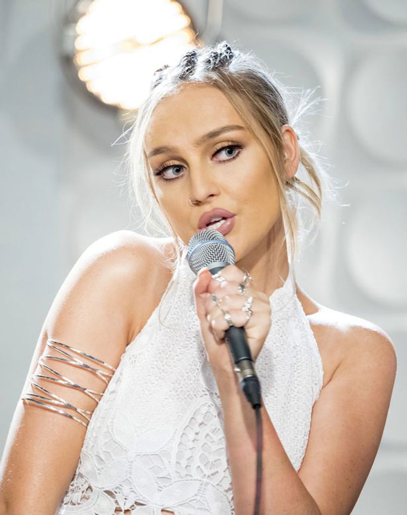 Perrie Edwards hates talking about herself