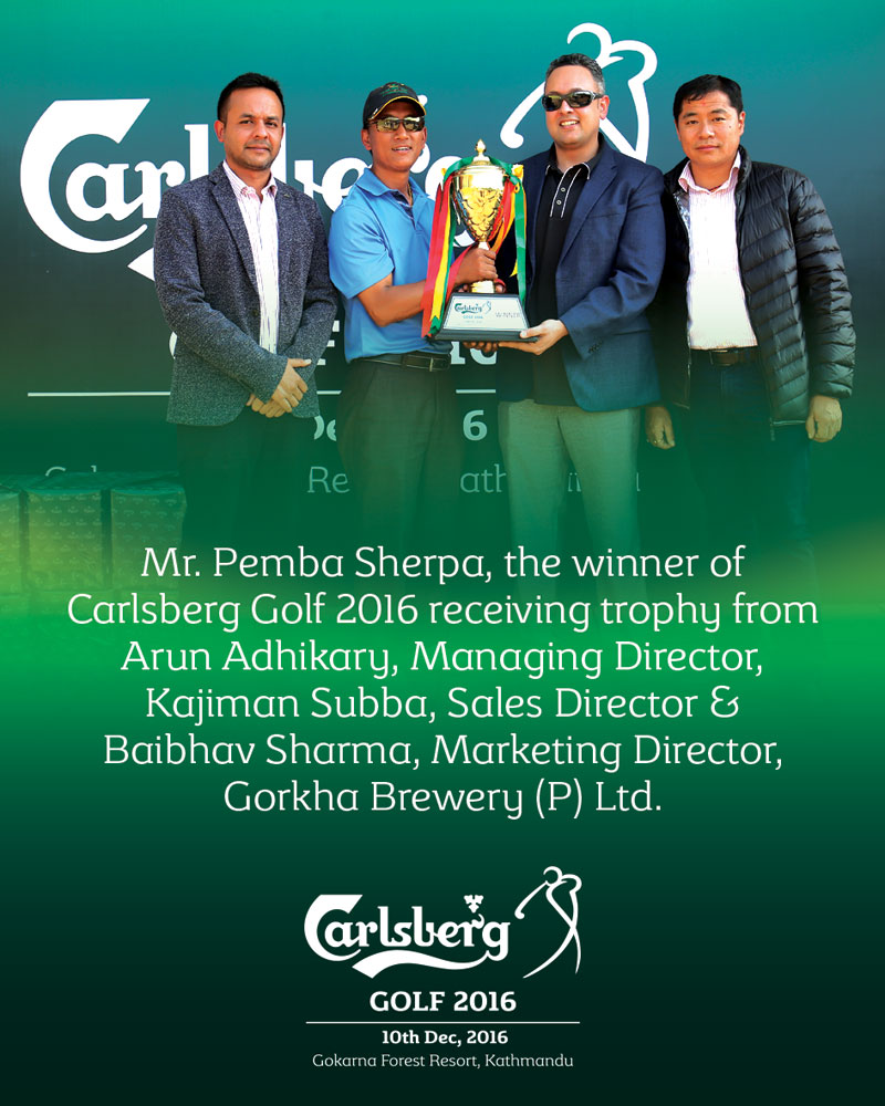 Pema wins Carlsberg Golf
