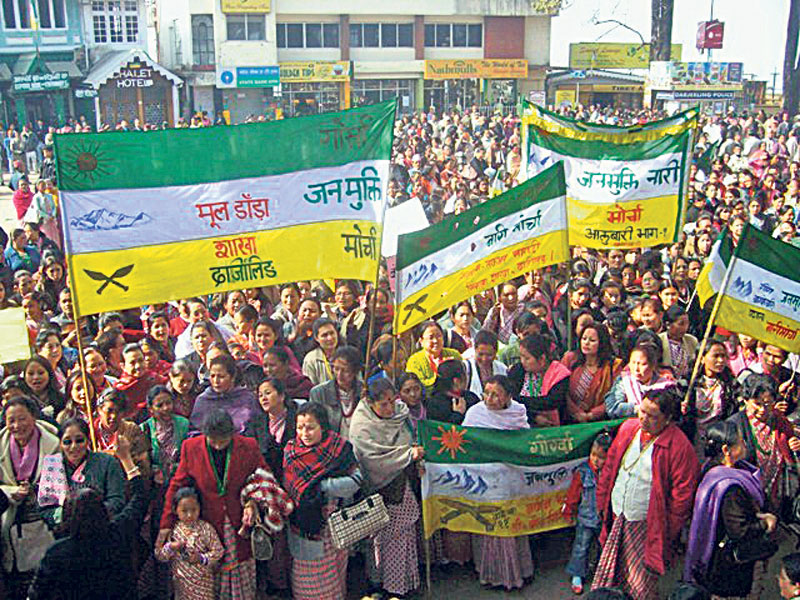 Ethnic boards alarm Gorkhaland supporters in India