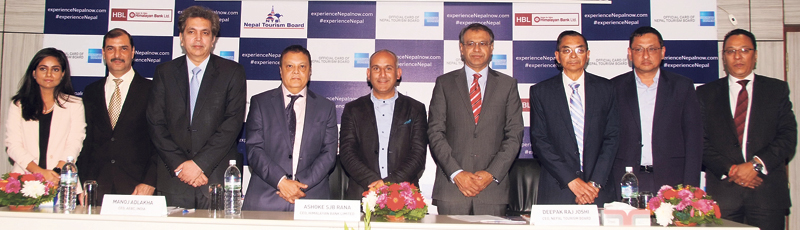 NTB partners with Himalayan Bank, American Express