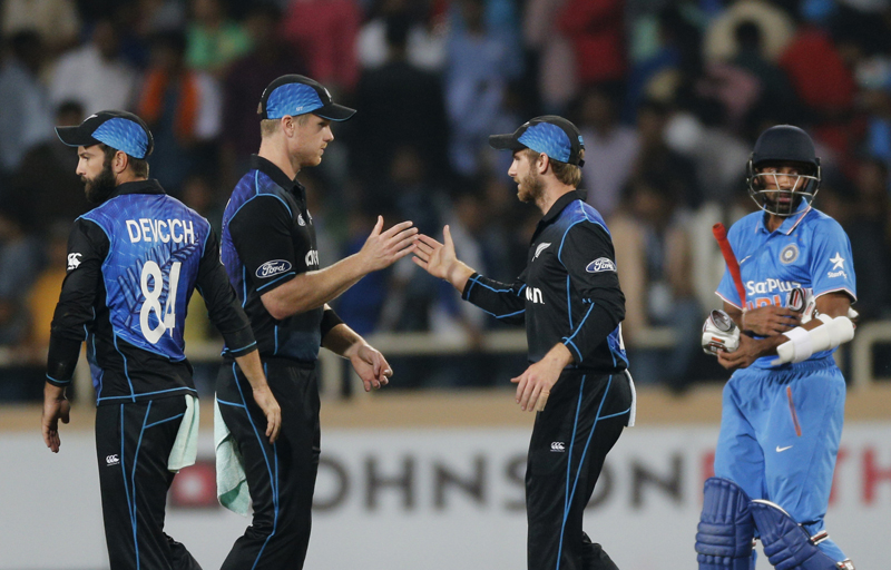 New Zealand beats India by 19 runs in 4th ODI
