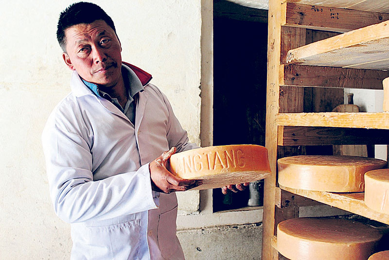 Cheese production resumes in Langtang