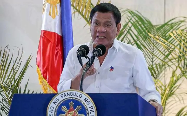 Duterte says once threw man from helicopter, would do it again