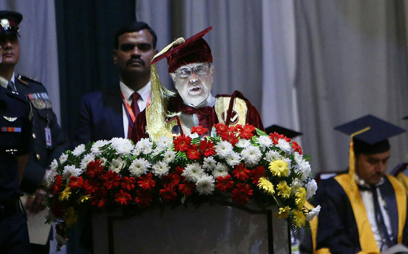 President Mukherjee attends  KU’s special function