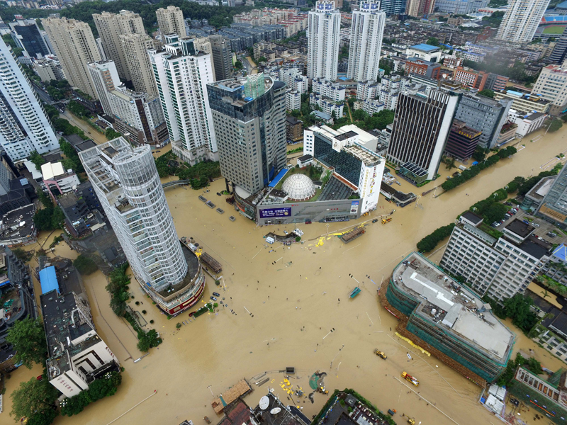32 people missing in China landslides following typhoon