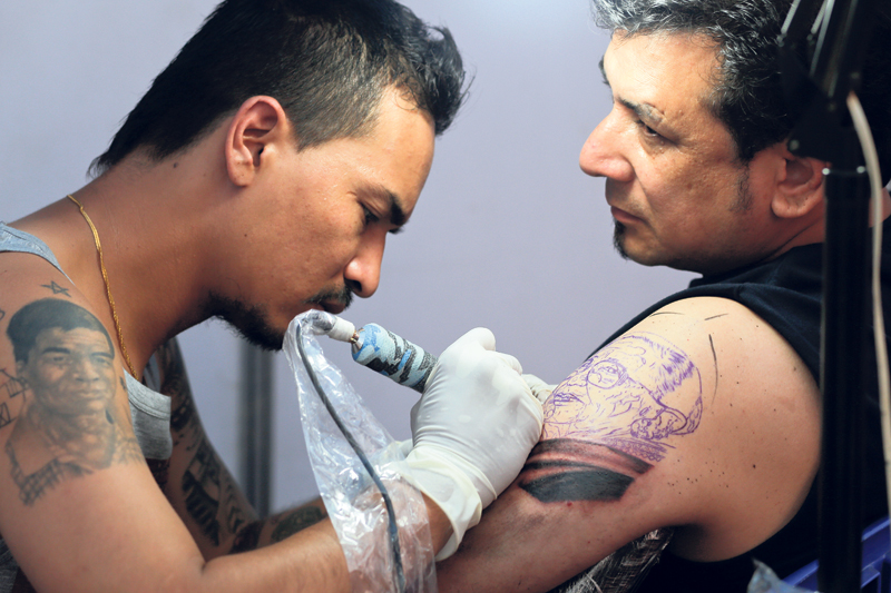 Nepali tattoo scene shines at Nepalinked Tattoo Convention